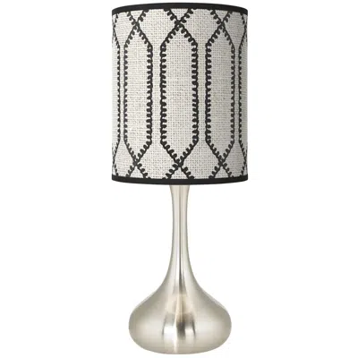 Giclee Glow Rustic Chic Giclee Modern Droplet Table Lamp