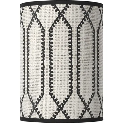 Giclee Glow Rustic Chic Giclee Round Cylinder Lamp Shade 8x8x11 (spider)