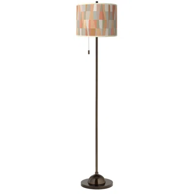 Giclee Glow Sedona  Bronze Club Floor Lamp