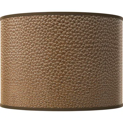 Giclee Glow Simulated Leatherette Giclee Drum Shade 15.5x15.5x11 (spider)