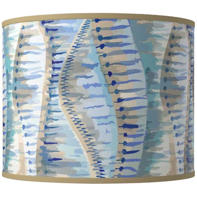 Giclee Glow Siren Giclee Round Drum Lamp Shade 14x14x11 (spider)