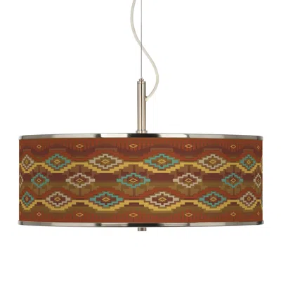 Giclee Glow Southwest Sienna  20" Wide Pendant Light