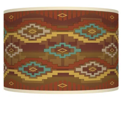 Giclee Glow Southwest Sienna Giclee Shade 12x12x8.5 (spider)