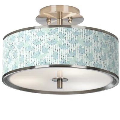 Giclee Glow Spring  14" Wide Ceiling Light