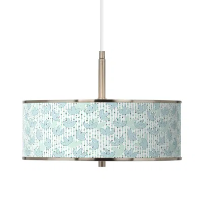 Giclee Glow Spring  16" Wide Pendant Light