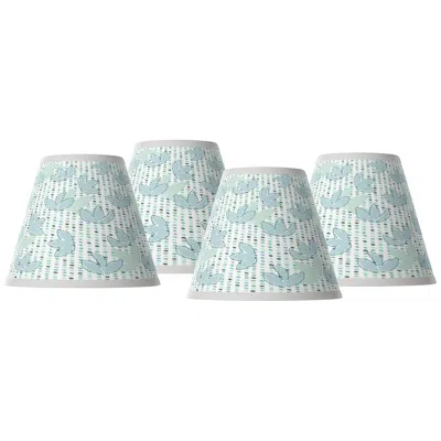 Giclee Glow Spring Giclee Set Of Four Shades 3x6x5 (clip-on)
