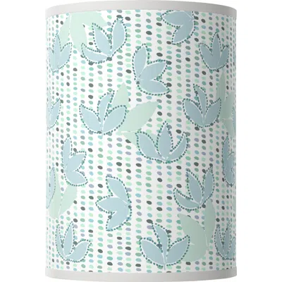 Giclee Glow Spring White Giclee Round Cylinder Lamp Shade 8x8x11 (spider)