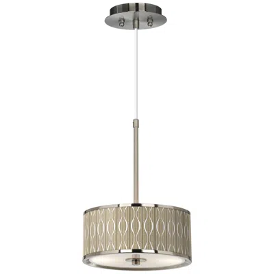 Giclee Glow Swell  10 1/4" Wide Modern Pendant Light