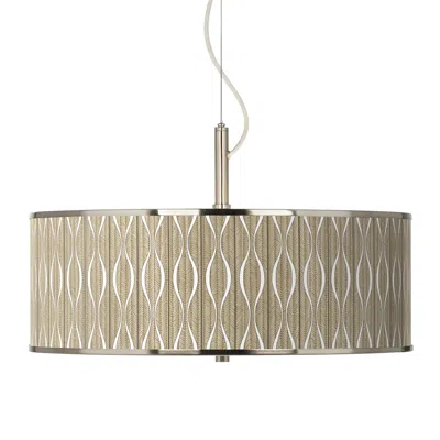 Giclee Glow Swell  20" Wide Modern Pendant Light