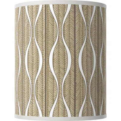 Giclee Glow Swell Giclee Print Modern Drum Lamp Shade 10x10x12 (spider)