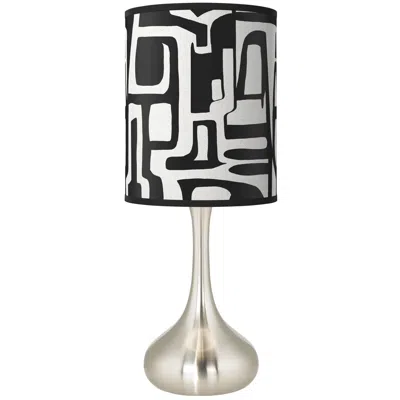 Giclee Glow Tempo Giclee Droplet Table Lamp