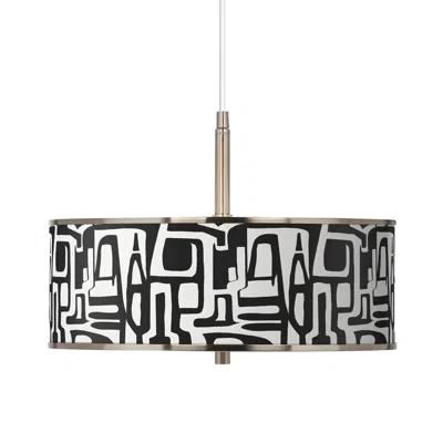Giclee Glow Tempo  16" Wide Pendant Light