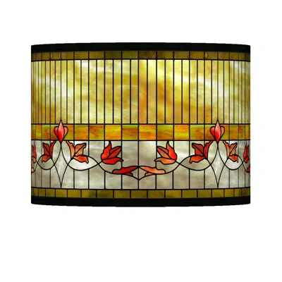 Giclee Glow Tiffany-style Lily Giclee Lamp Shade 13.5x13.5x10 (spider)
