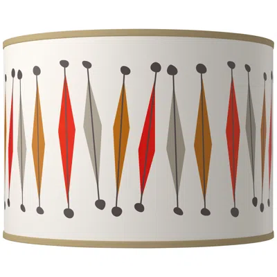 Giclee Glow Tremble Giclee Round Drum Lamp Shade 15.5x15.5x11 (spider)