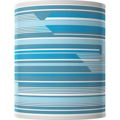 Giclee Glow Urban Stripes Giclee Shade 10x10x12 (spider)