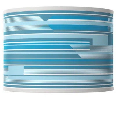 Giclee Glow Urban Stripes Giclee Shade 12x12x8.5 (spider)