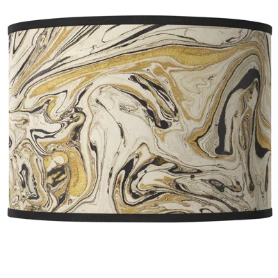 Giclee Glow Venetian Marble Giclee Shade 12x12x8.5 (spider)