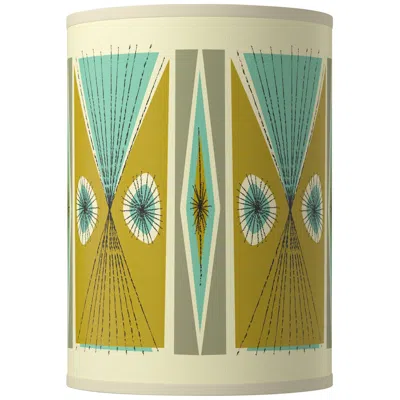 Giclee Glow Vernaculis Iii Giclee Round Cylinder Lamp Shade 8x8x11 (spider)