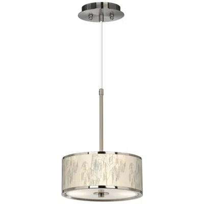 Giclee Glow Weeping Willow  10 1/4" Wide Pendant Light