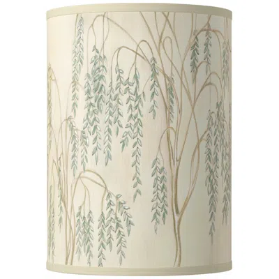 Giclee Glow Weeping Willow Giclee Round Cylinder Lamp Shade 8x8x11 (spider)