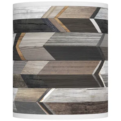 Giclee Glow Woodwork Arrows Giclee Shade 10x10x12 (spider)