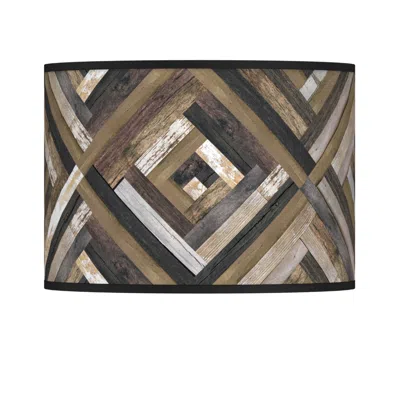 Giclee Glow Woodwork Diamonds Giclee Lamp Shade 13.5x13.5x10 (spider)
