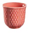 Gien Ceramic Espresso Cup In Pink