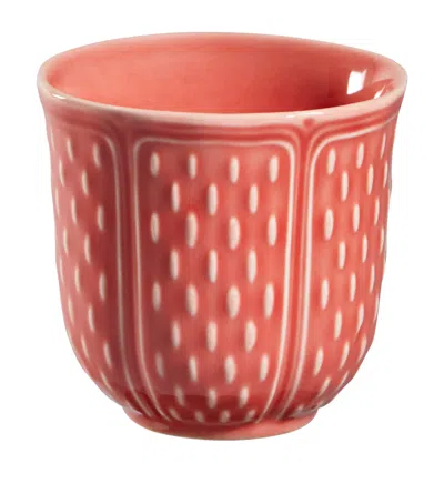 Gien Ceramic Espresso Cup In Pink