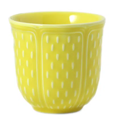 Gien Ceramic Espresso Cup In Yellow