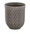 Gien Ceramic Tea Cup In Gray