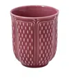 Gien Ceramic Tea Cup In Purple