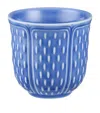 Gien Earthenware Espresso Cup In Blue