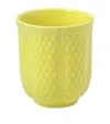 Gien Earthenware Teacup In Yellow