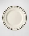 Gien Filet Canape Plate In Black