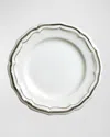 Gien Filet Canape Plate In White