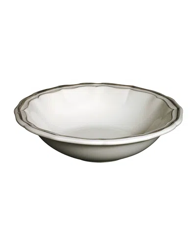 Gien Filet Cereal Bowl In Taupe