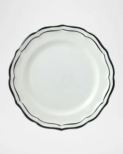 Gien Filet Dessert Plate In Black