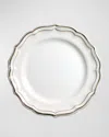 Gien Filet Dessert Plate In Blue