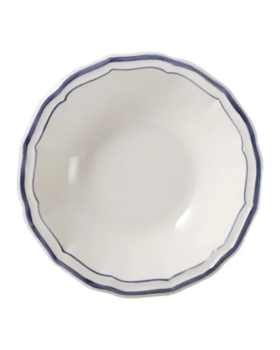 Gien Filet Rim Soup Bowl In Blue
