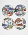 Gien Le Jardin De Palais Canape Plate In Multi