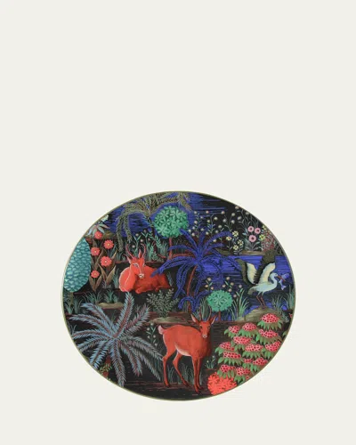 Gien Le Jardin Du Palais Dessert Plate In Multi
