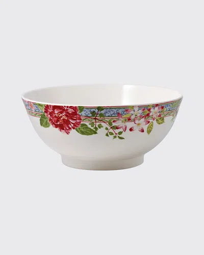 Gien Millefleurs Large Open Vegetable Bowl In Multi