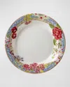 Gien Millefleurs Rim Soup Bowl In Multi