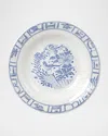 Gien Oiseau Blue & White Cereal Bowl In Blue/white