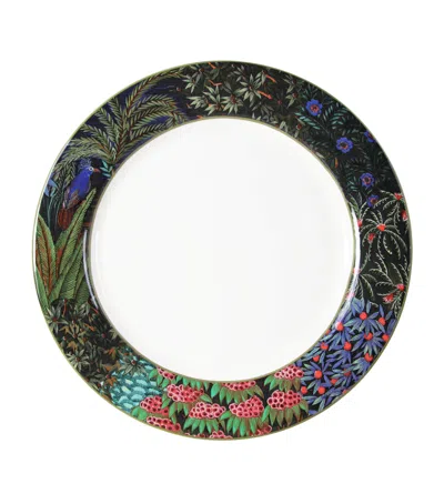 Gien Set Of 4 Jardin Du Palais Dinner Plates In Multi