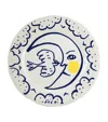 Gien Set Of 6 L'archipel Sentimental Dinner Plates