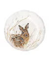 Gien Sologne Canape Plate In White