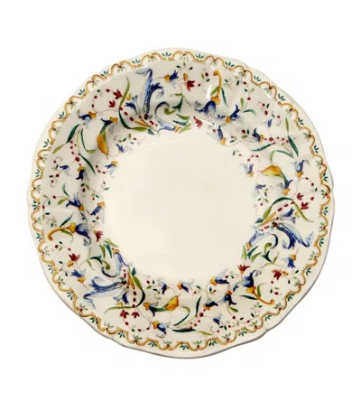 Gien Toscana Canape Plates (set Of 4) In Multi