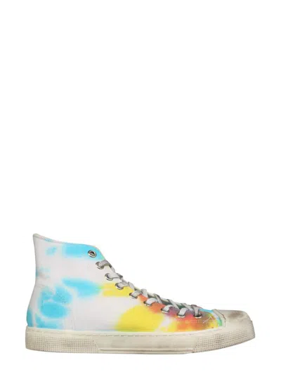 Gienchi High Jean Michel Sneakers In Multicolor