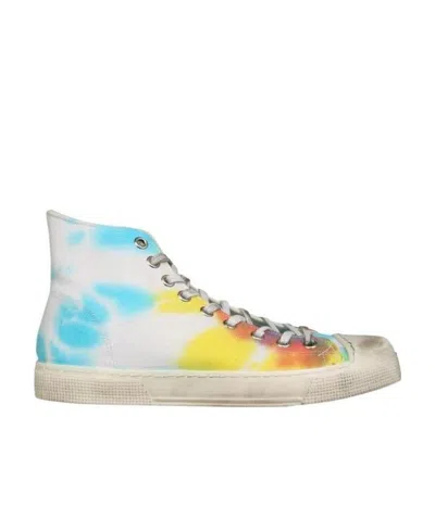 GIENCHI GIENCHI HIGH JEAN MICHEL LACE-UP SNEAKERS